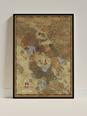 Mapa oblasnih gospodara