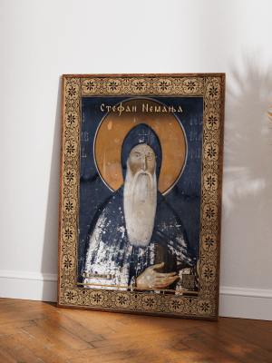 Stefan Nemanja portret poster